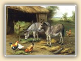 The Peddler's Donkey by Edgar Hunt