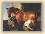 The Shoeing by Sir Edwin Henry Landseer