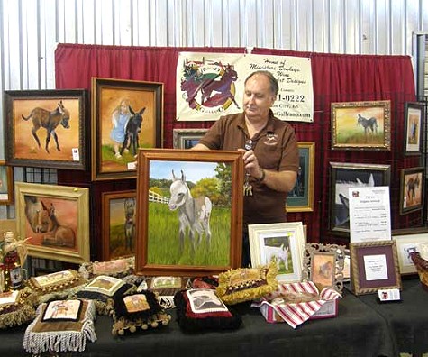 Quarter Moon Ranch Artists of Miniature Donkeys